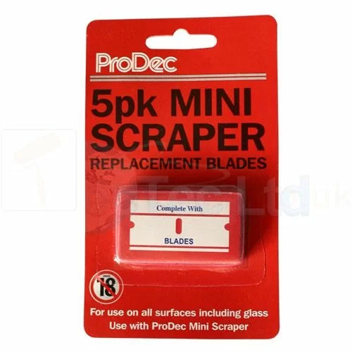 ProDec 5 Blades for Mini Window Scraper | PaintersParadise – Painters ...
