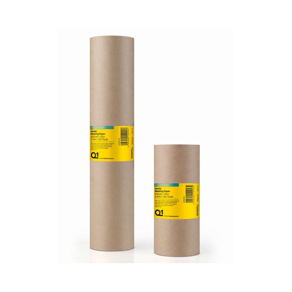 Q1 Premium Handy Masking Paper 15cm or 30cm