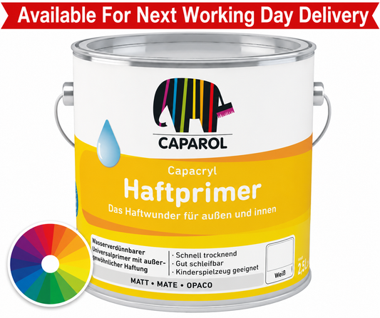 Caparol Haftprimer High Opacity Adhesion Primer Tinted Colour 750ml/2.5 Litre