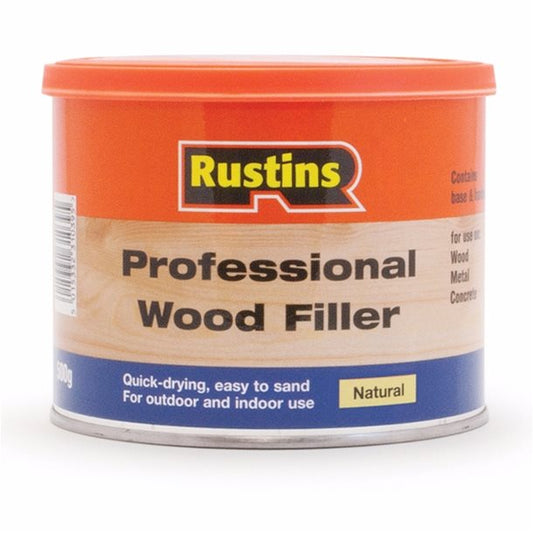 Rustins Professional Wood Filler Natural 500g