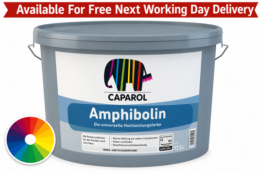 Caparol Amphibolin High Performance Multi Surface Interior/Exterior Paint - Tinted Colours 5L