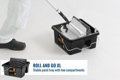 Go Paint Roll and Go XL Paint Bucket Scuttle Liners 5 Pack