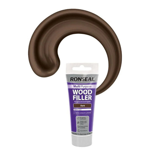 Ronseal Multi Purpose Wood Filler 100g, Dark