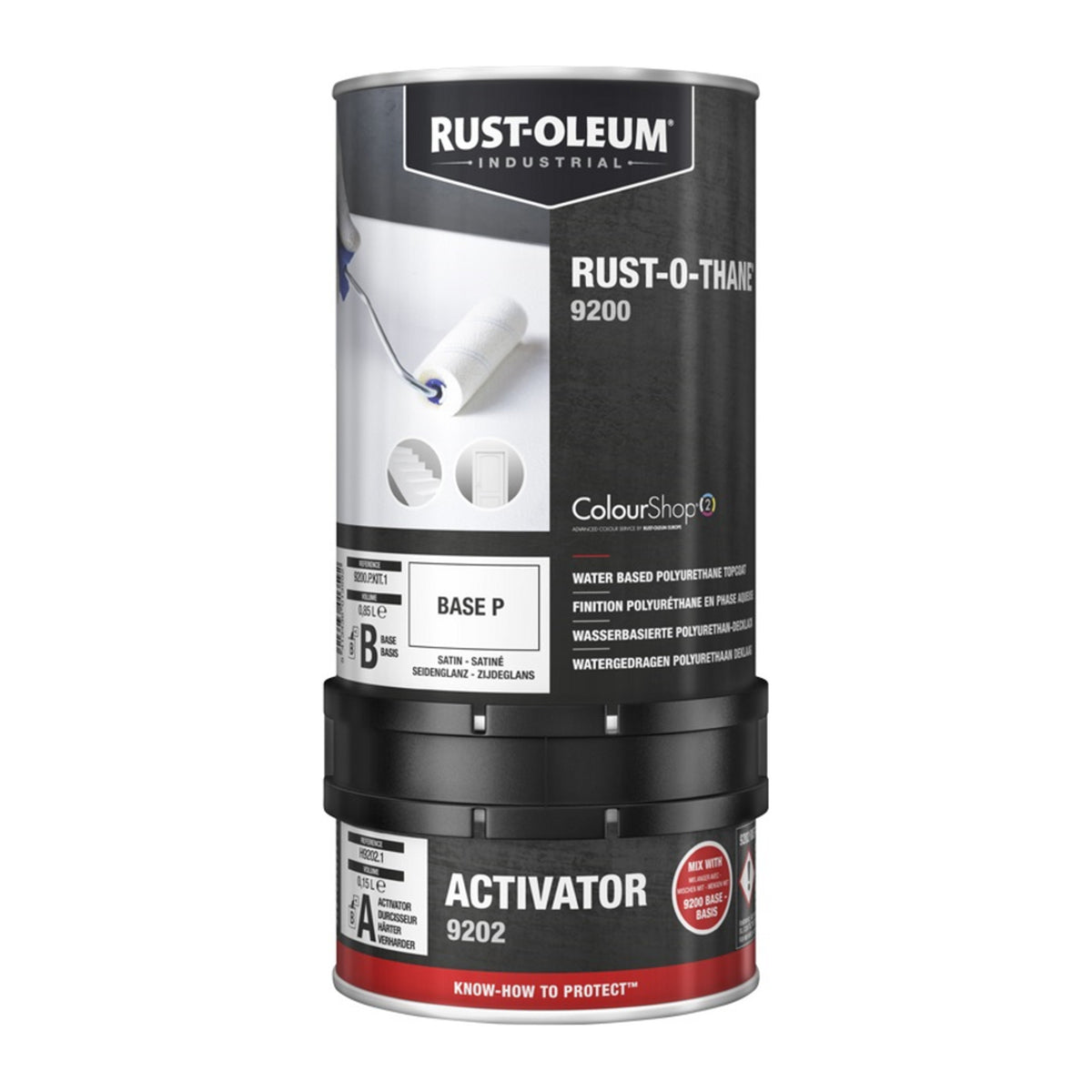 Rust-Oleum 9200 Rust-O-Thane base and activator