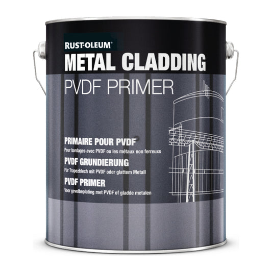 Rust-Oleum Metal Cladding PVDF Primer 5 litre tin