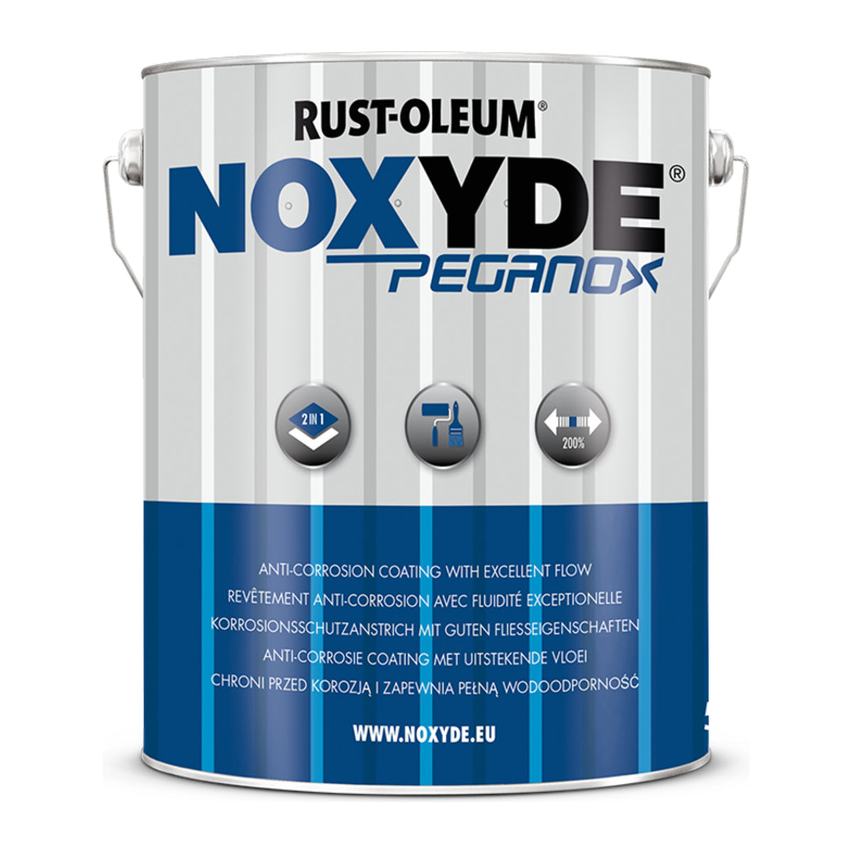 Rust-Oleum Noxyde Peganox 5kg tin – RAL 6011 Reseda Green