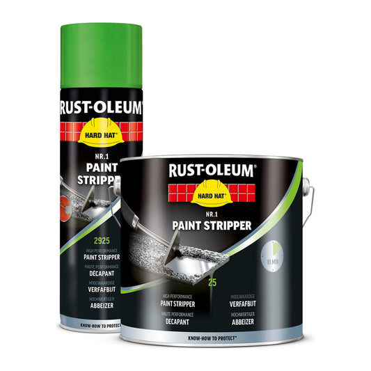 Rust-Oleum Nr.1 Paint Stripper tin and aerosol