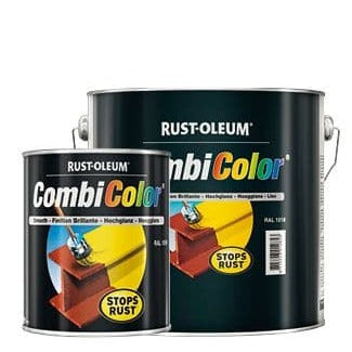 RUSTOLEUM Combi Colour Original 7400 Satin Black 750ml RAL9005