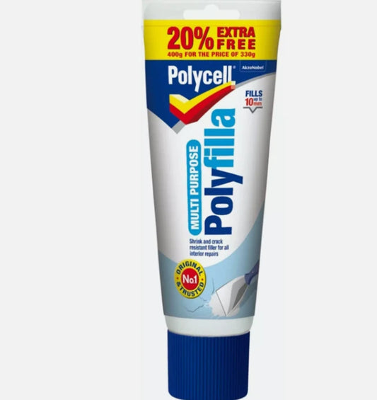 Polycell Multi Purpose Polyfilla Polyfiller Ready Mixed 20% extra