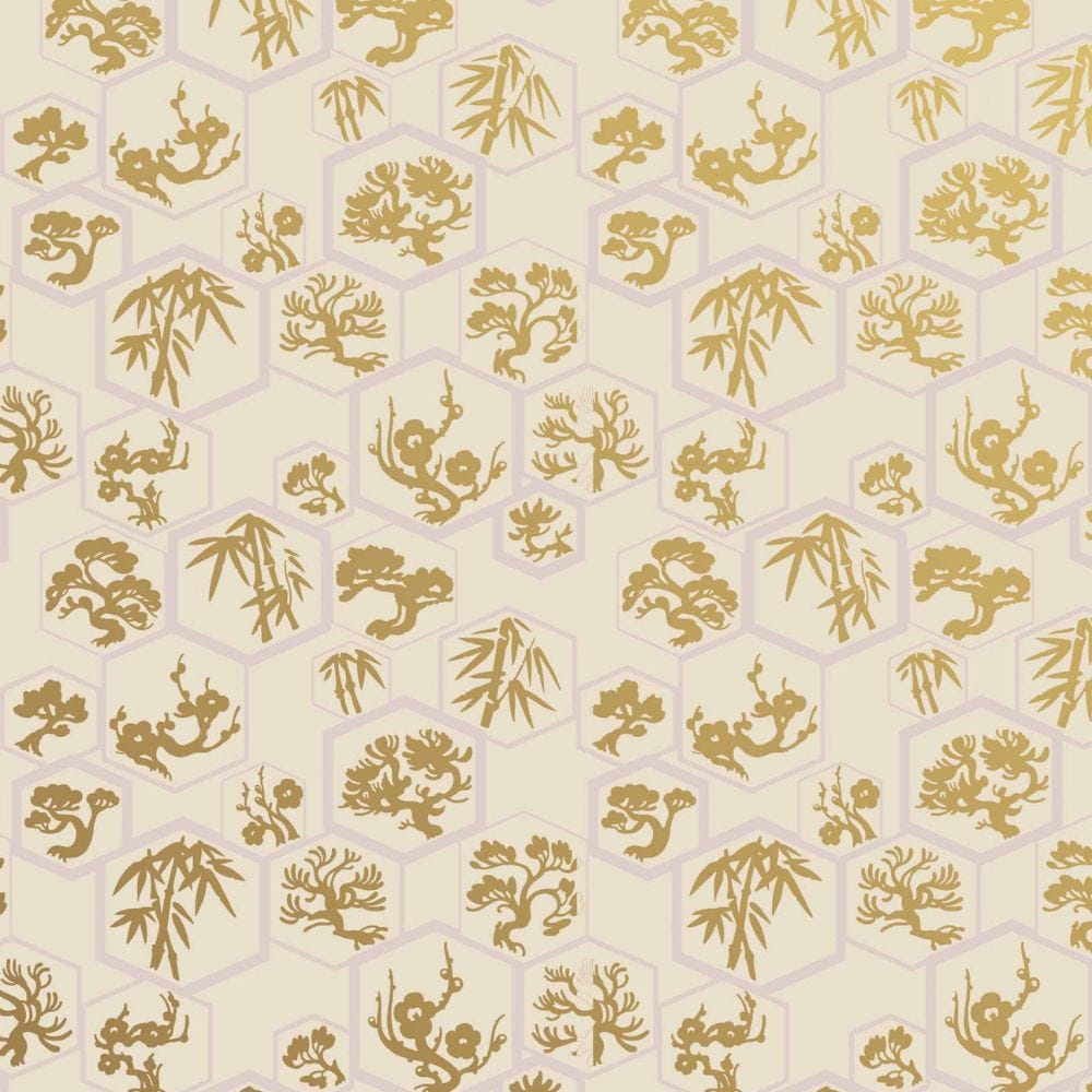 Farrow & Ball Shouchikubai wallpaper 4502 swatch