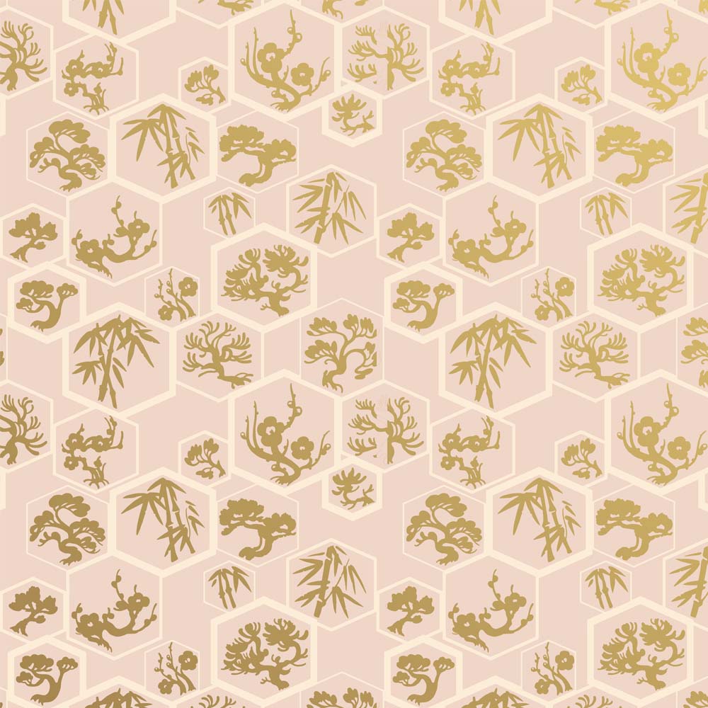 Farrow & Ball Shouchikubai wallpaper 4507 swatch