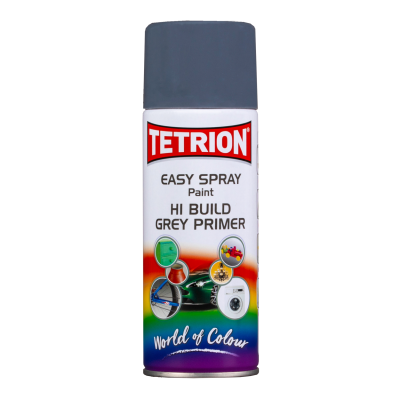Tetrion Easy Spray Paint Hi Build Grey Primer - 400 ml