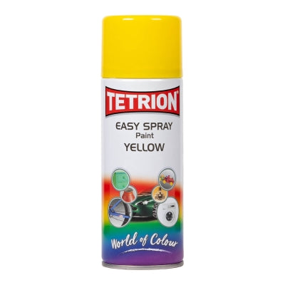 Tetrion Easy Spray Paint - Yellow - 400 ml