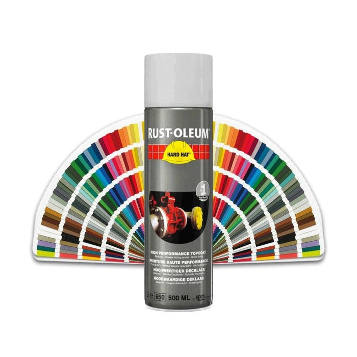 Rustoleum Hard Hat 2100 Topcoat White RAL 9010 500ml