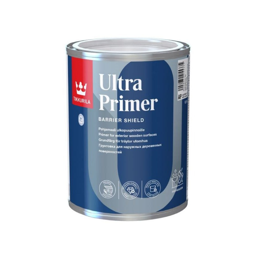 Tikkurila Ultra Primer Durable Exterior Wood Primer Tinted Colour