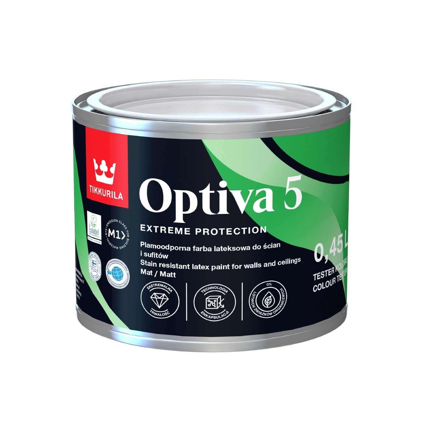 Protect Your Walls with Optiva Matt Paint - White | PaintersParadise ...