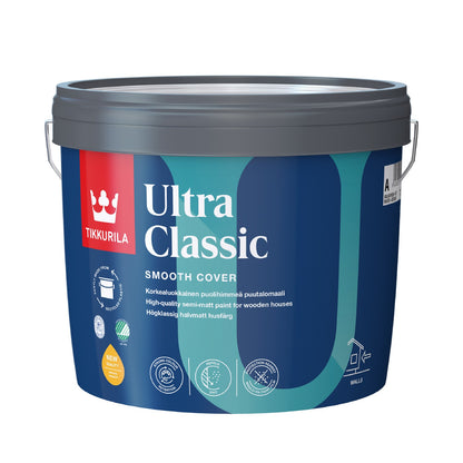 Tikkurila Ultra Classic Durable Exterior Wood Paint White