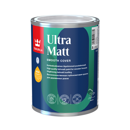 Tikkurila Ultra Matt Durable Exterior Wood Paint White