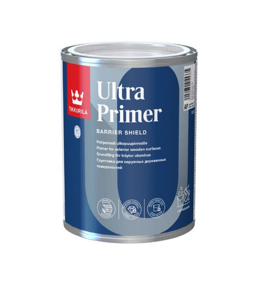 Tikkurila Ultra Primer Durable Exterior Wood Primer White