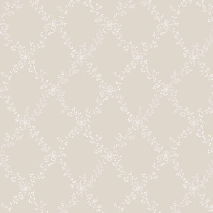 Farrow & Ball Toile Trellis wallpaper 620 swatch