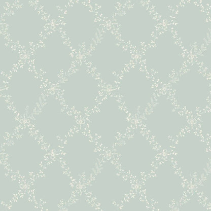 Farrow & Ball Toile Trellis wallpaper 669 swatch