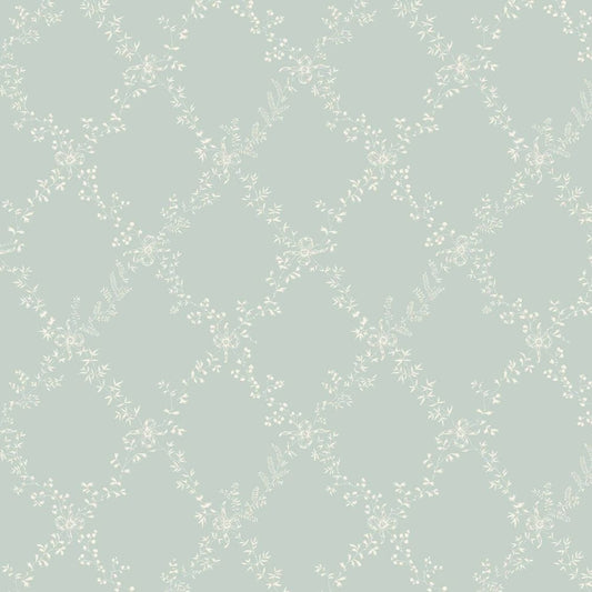 Farrow & Ball Toile Trellis wallpaper 669 swatch