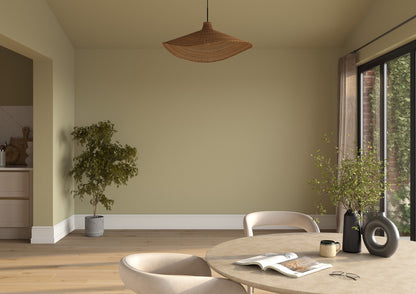 Dulux Heritage Veranda Green on the walls of a room setting