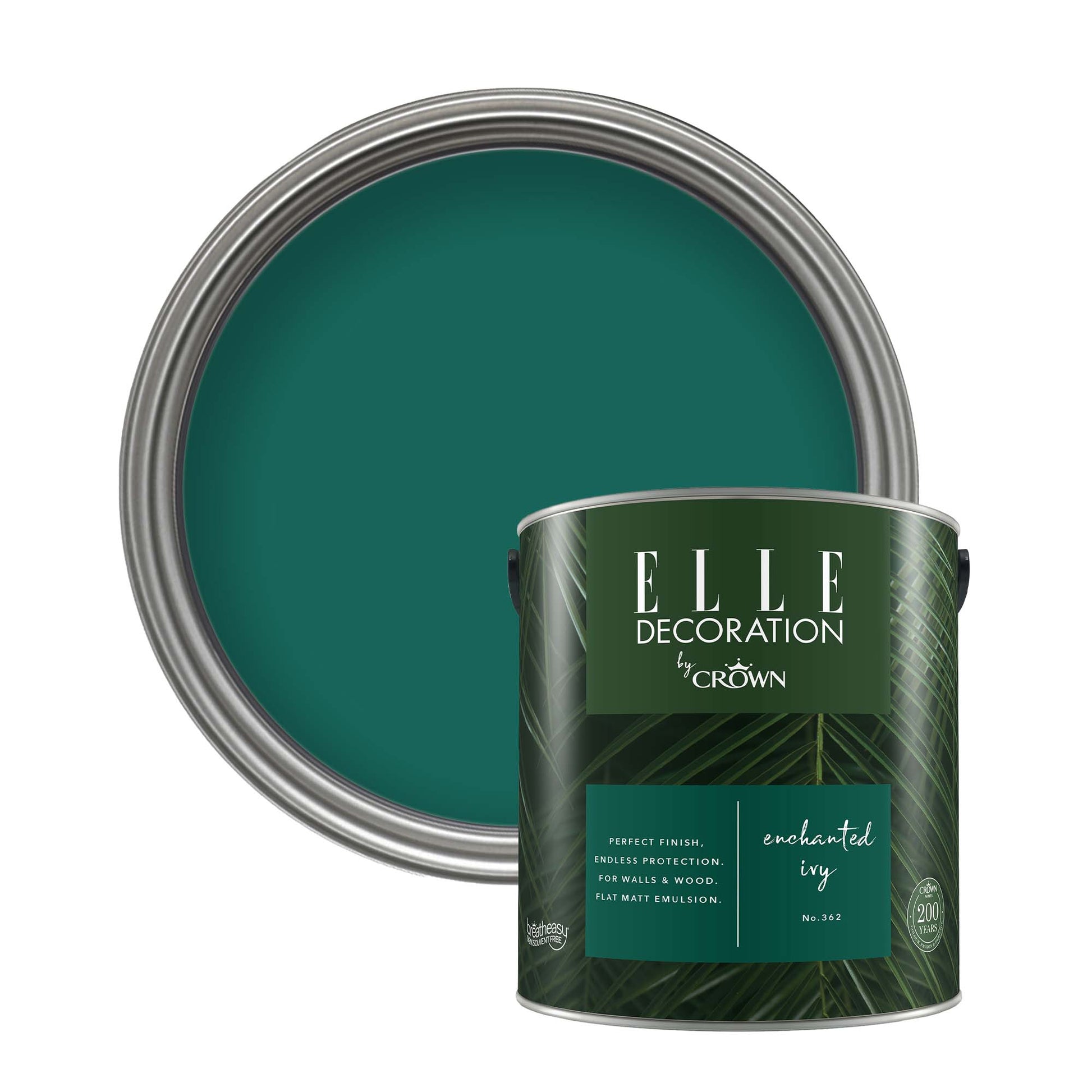 Crown Retail Elle Decoration Flat Matt - Enchanted Ivy