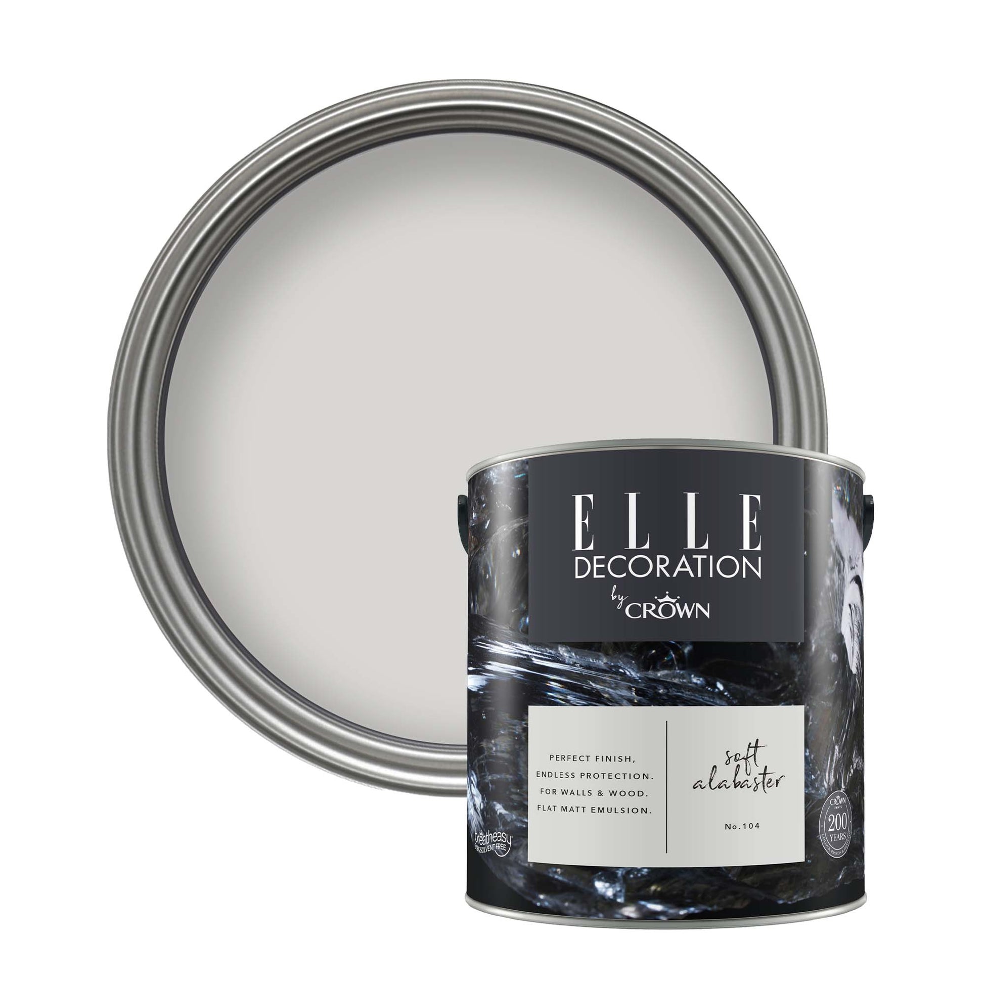 Crown Retail Elle Decoration Flat Matt - Soft Alabaster
