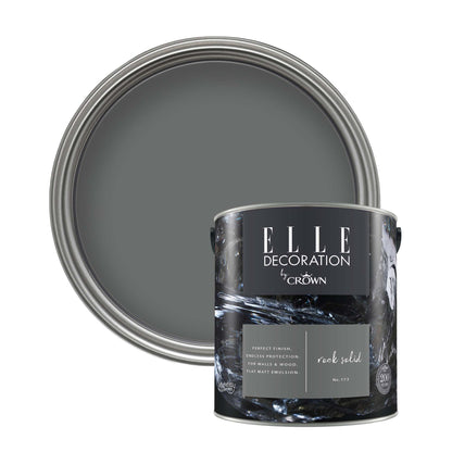 Crown Retail Elle Decoration Flat Matt - Rock Solid