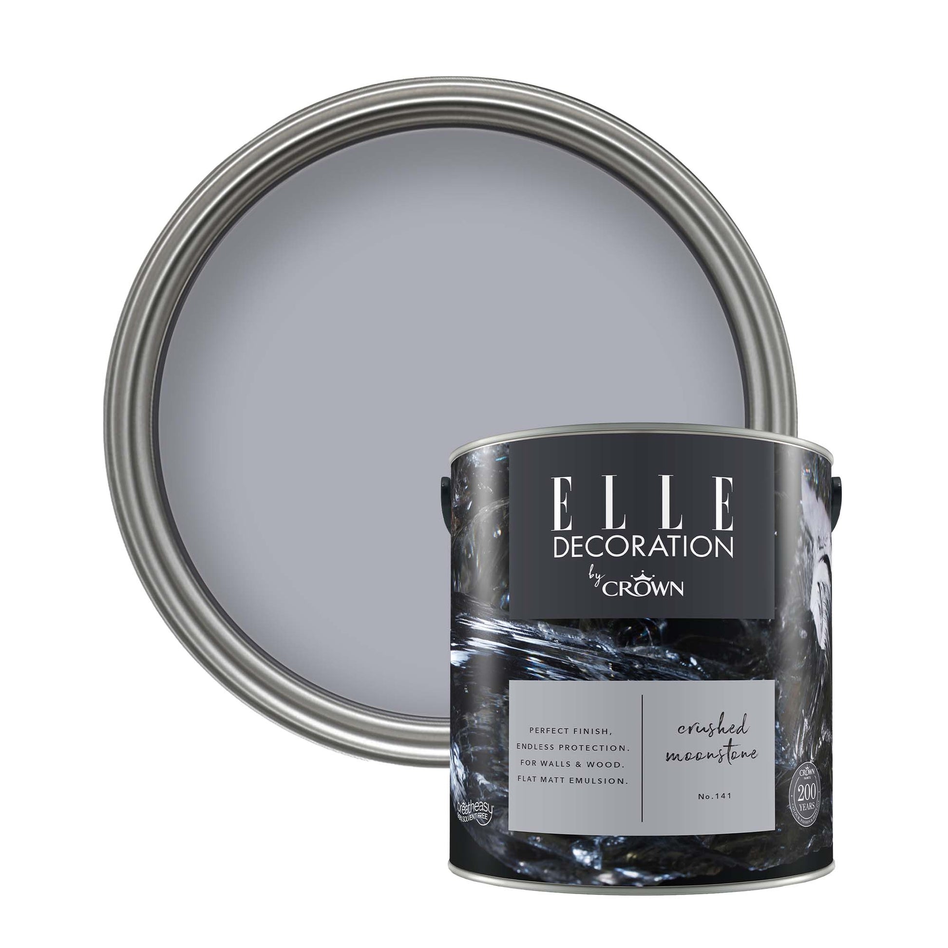 Crown Retail Elle Decoration Flat Matt - Crushed Moonstone