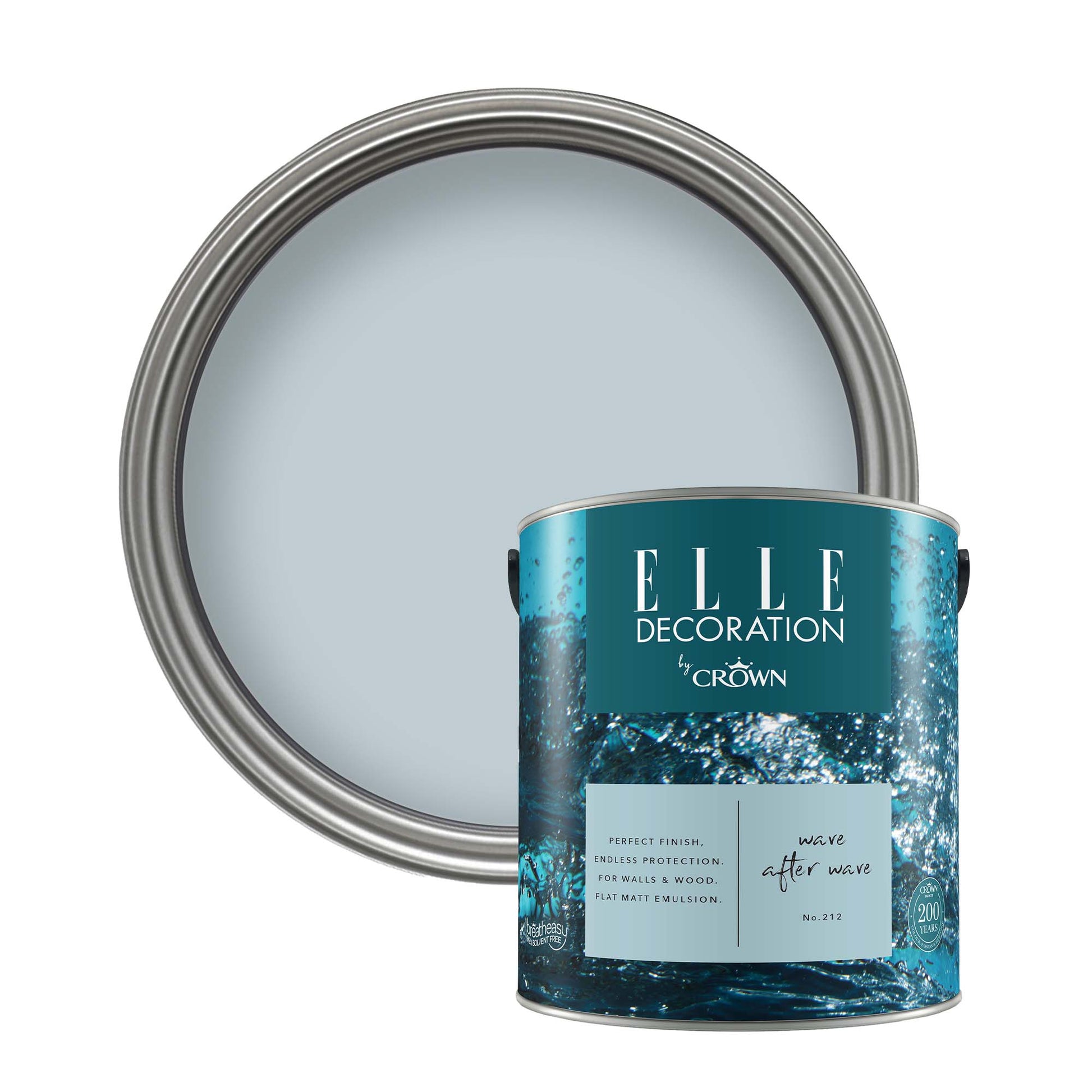 Crown Retail Elle Decoration Flat Matt - Wave After Wave