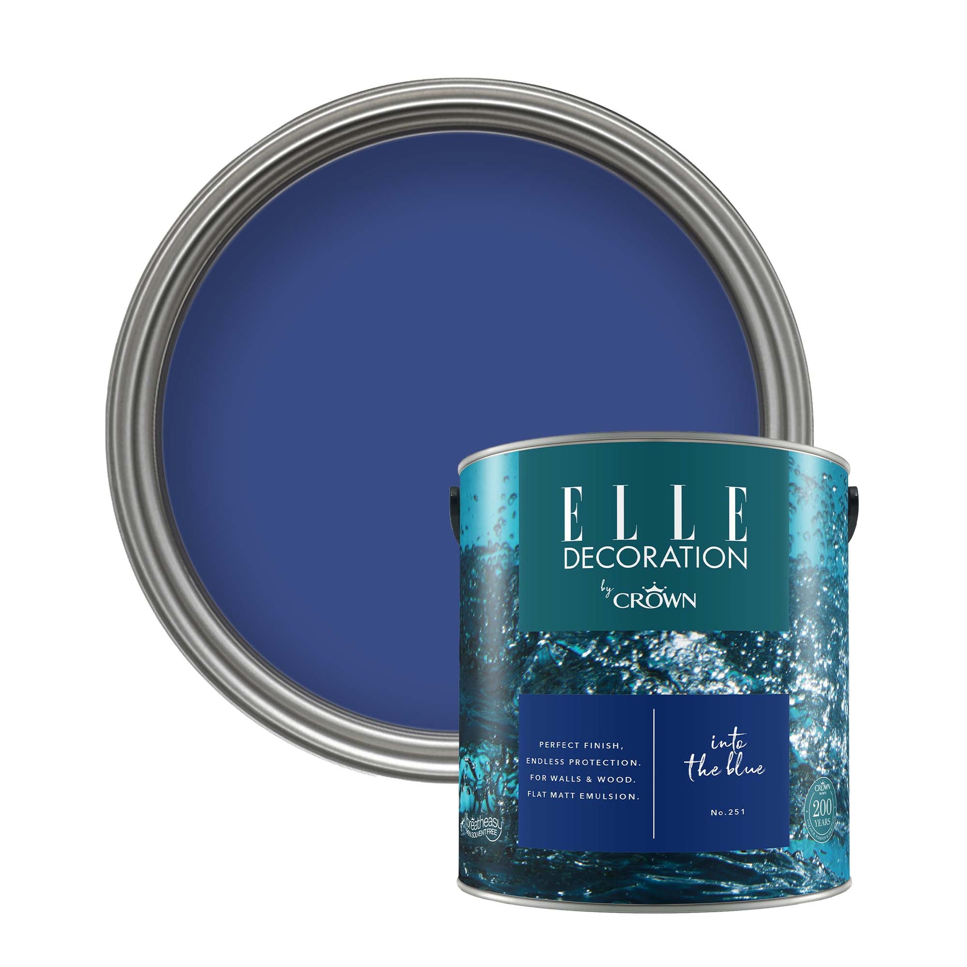 Crown Retail Elle Decoration Flat Matt - Into The Blue