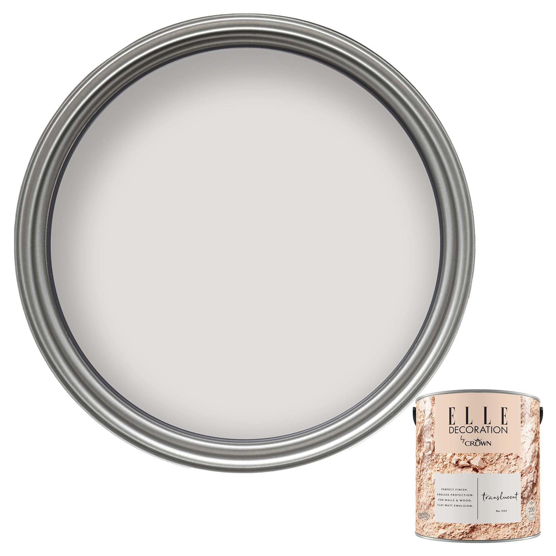 Crown Retail Elle Decoration Flat Matt - Translucent