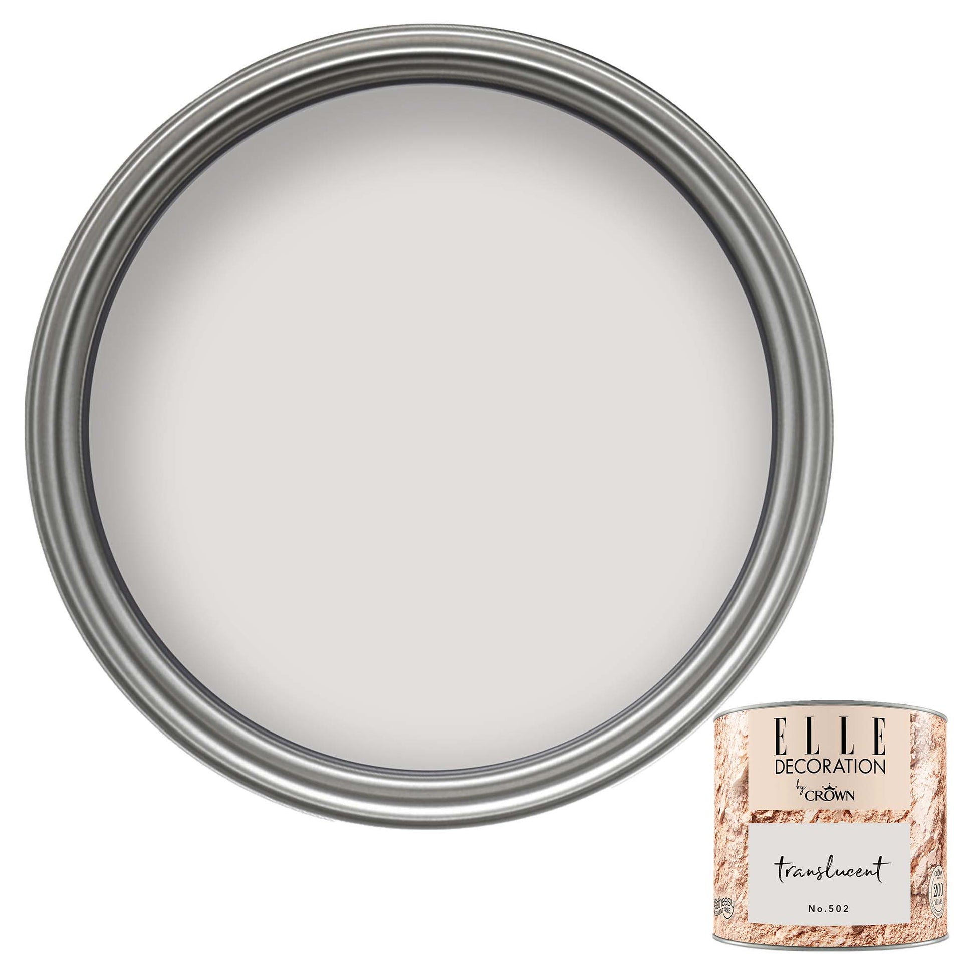Crown Retail Elle Decoration Flat Matt - Translucent
