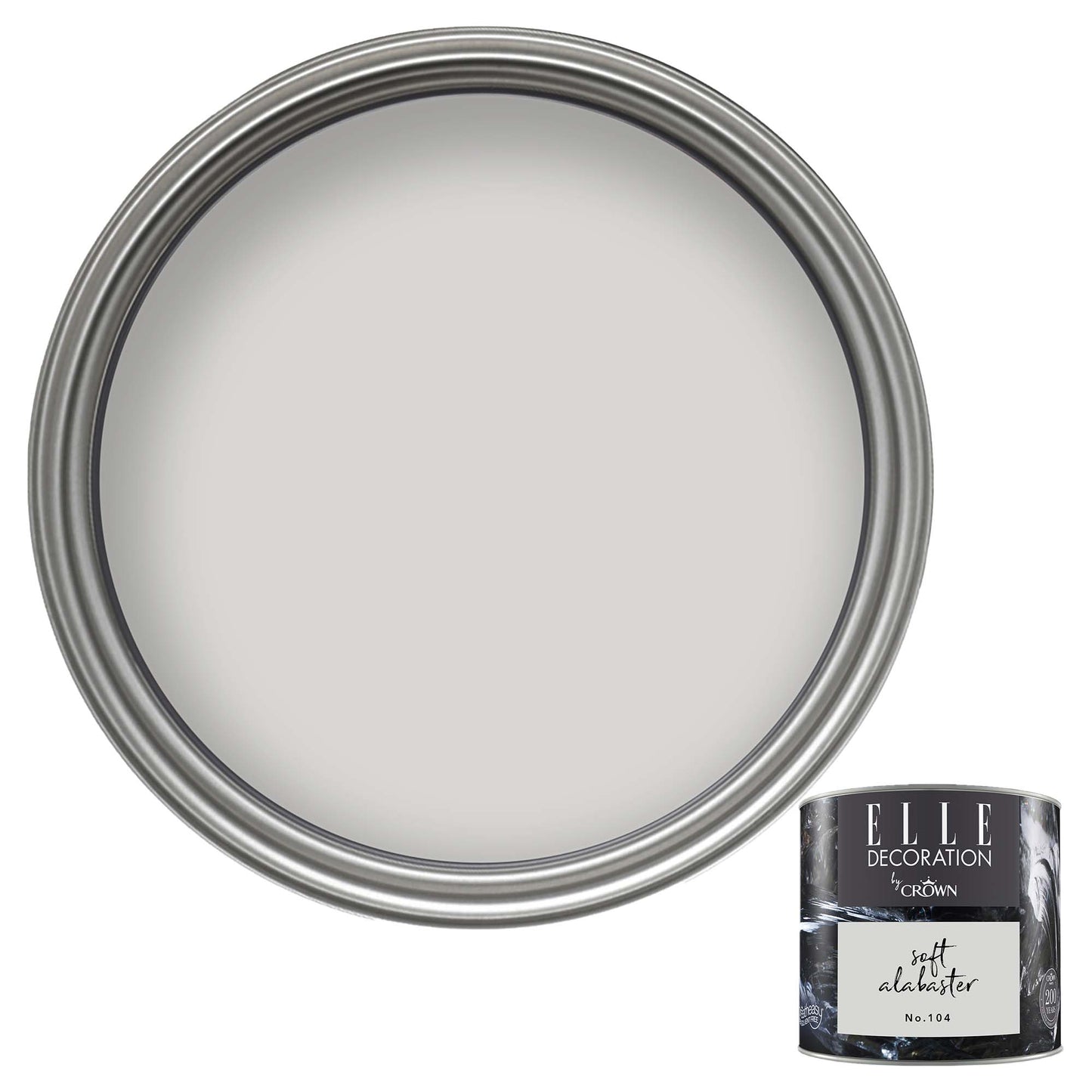 Crown Retail Elle Decoration Flat Matt - Soft Alabaster