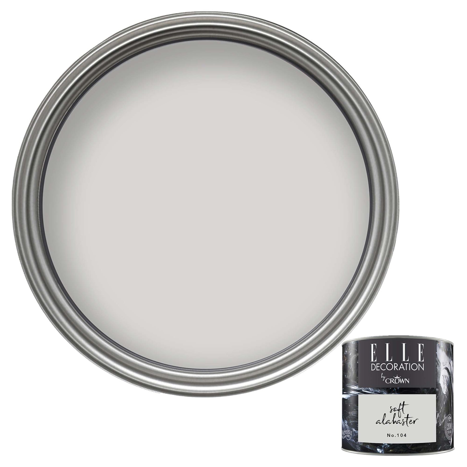 Crown Retail Elle Decoration Flat Matt - Soft Alabaster
