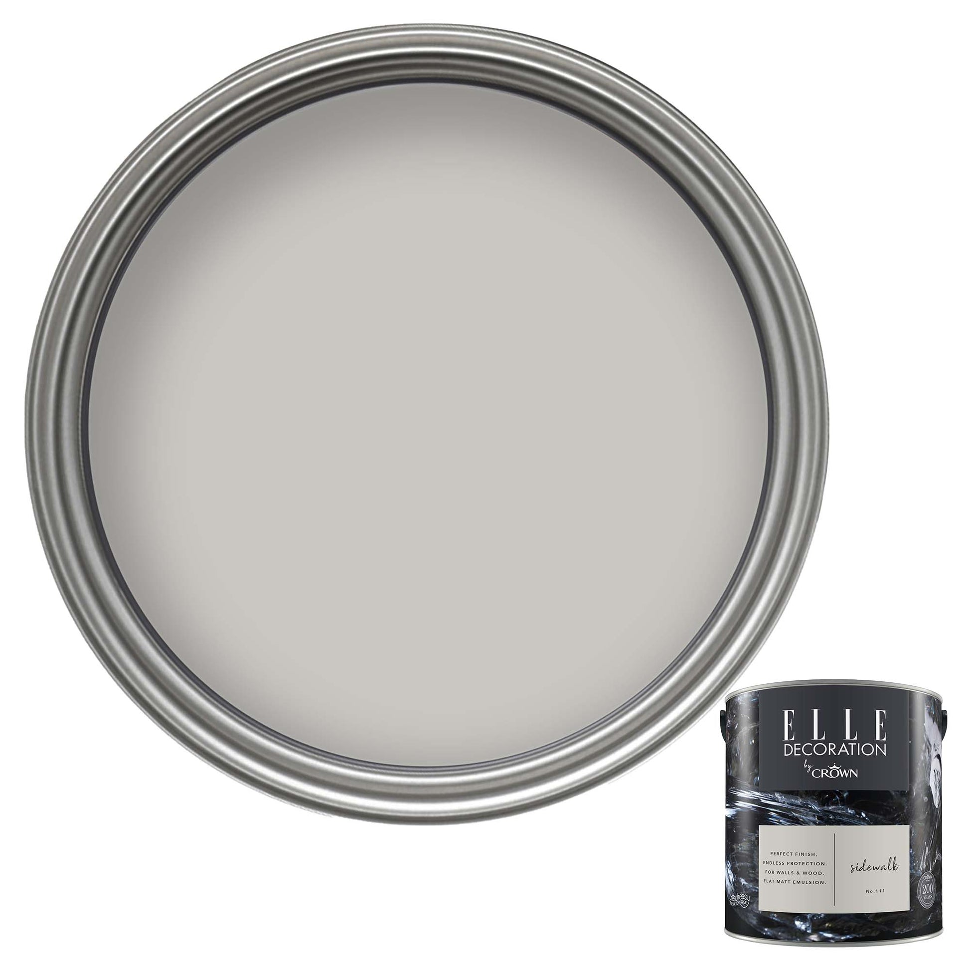 Crown Retail Elle Decoration Flat Matt - Sidewalk