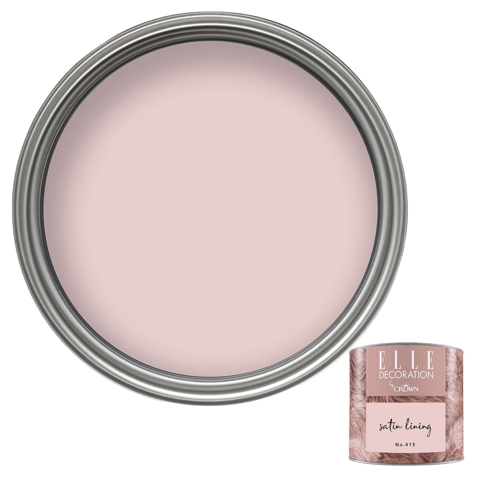 Crown Retail Elle Decoration Flat Matt - Satin Lining