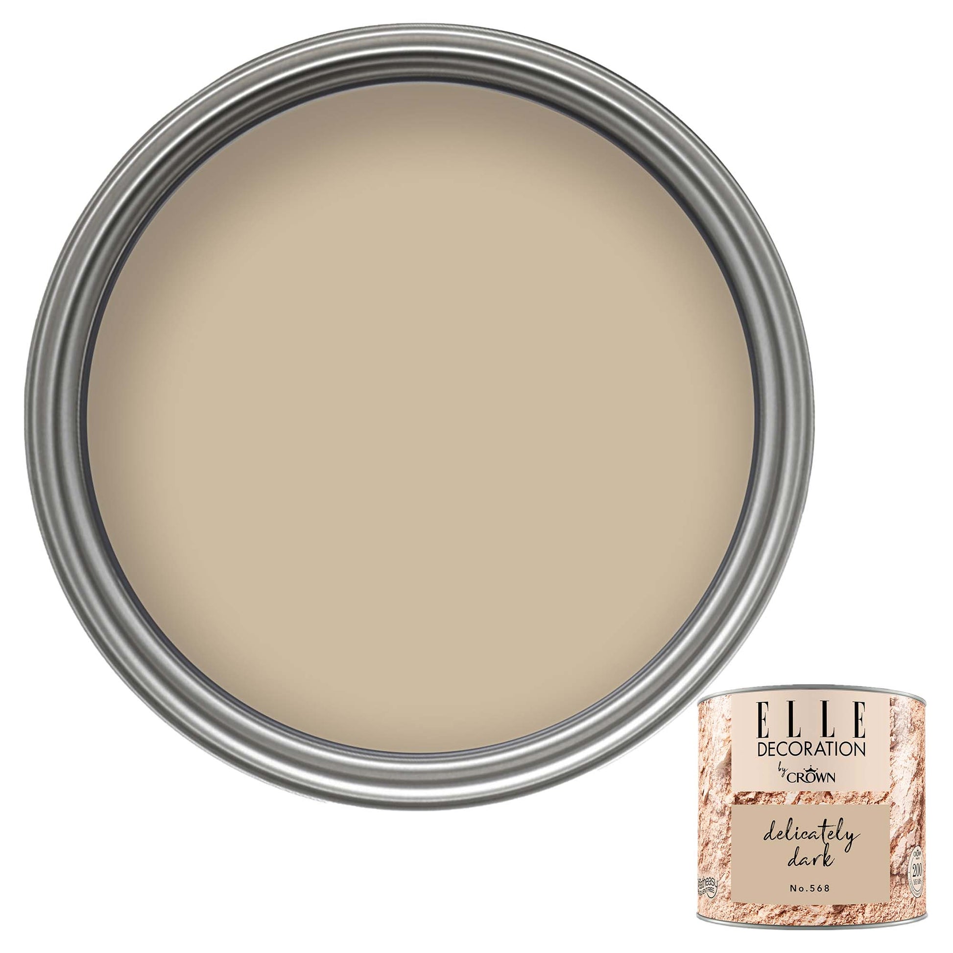 Crown Retail Elle Decoration Flat Matt - Delicately Dark