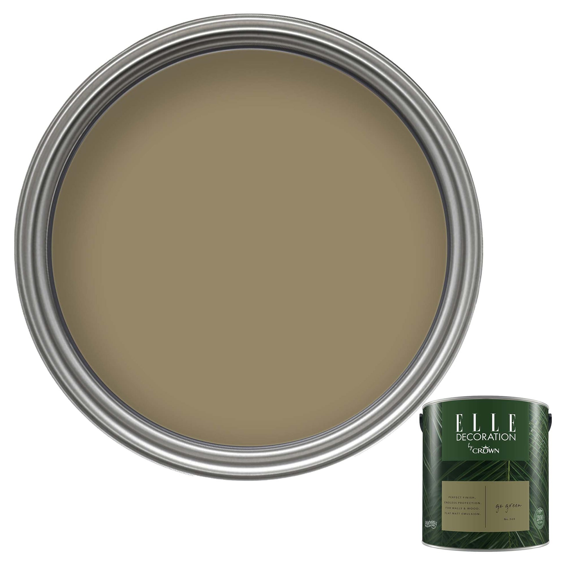 Crown Retail Elle Decoration Flat Matt - Go Green