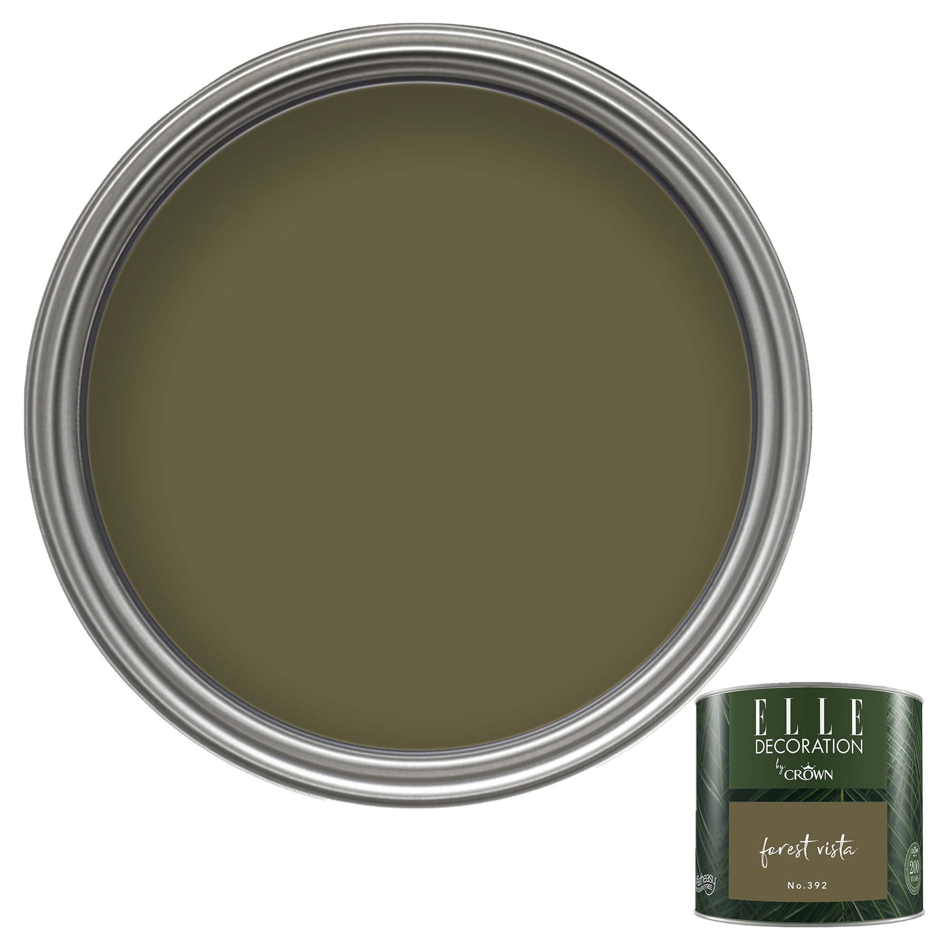 Crown Retail Elle Decoration Flat Matt - Forest Vista
