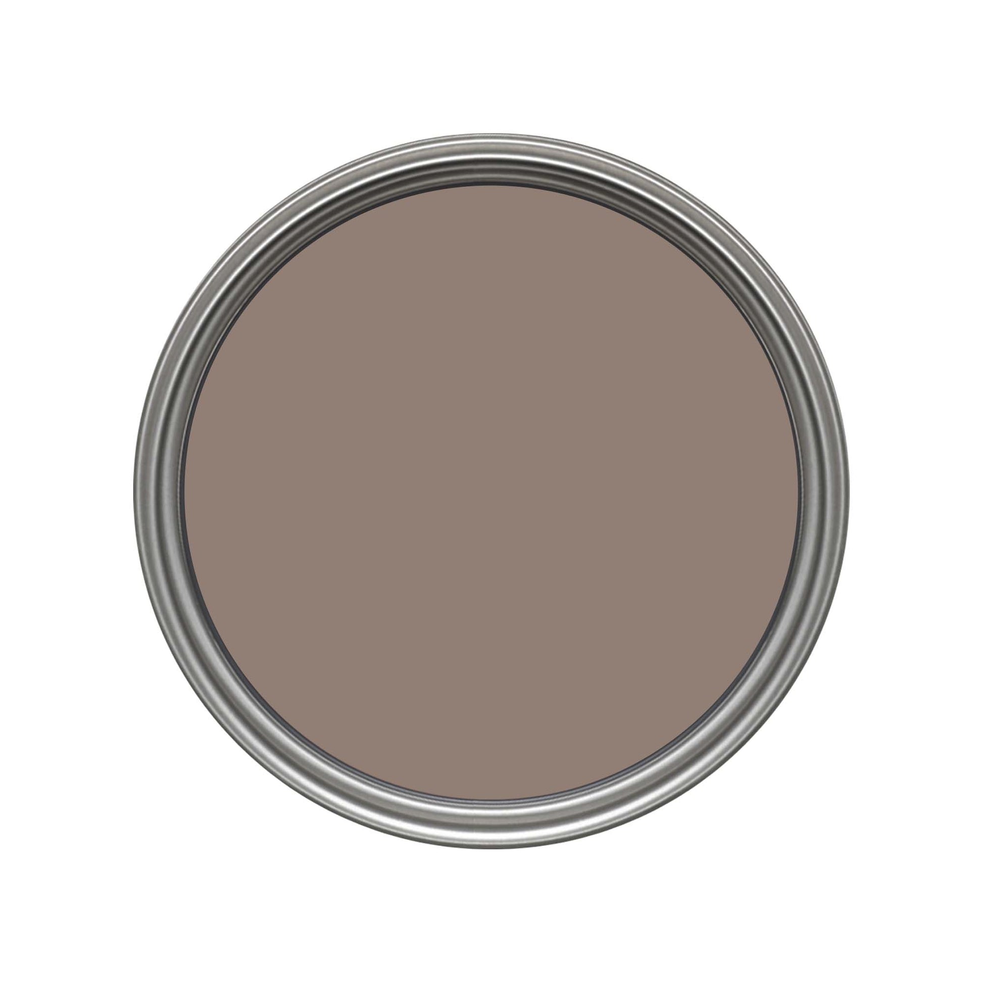 Crown Crafted Suede Textured Finish Paint - Chocolate - 2.5 Litre