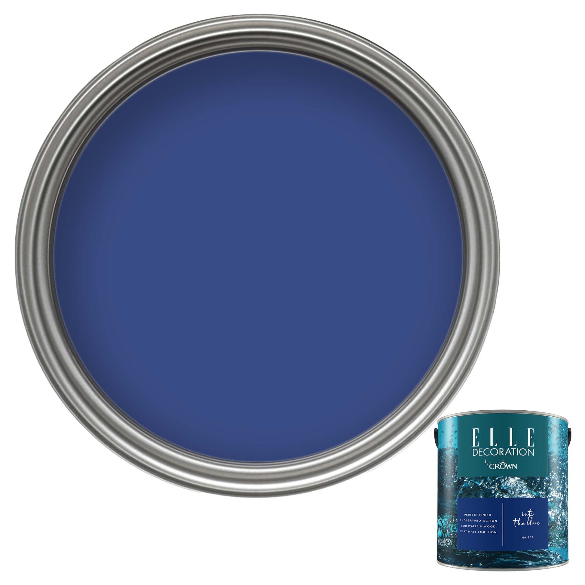 Crown Retail Elle Decoration Flat Matt - Into The Blue