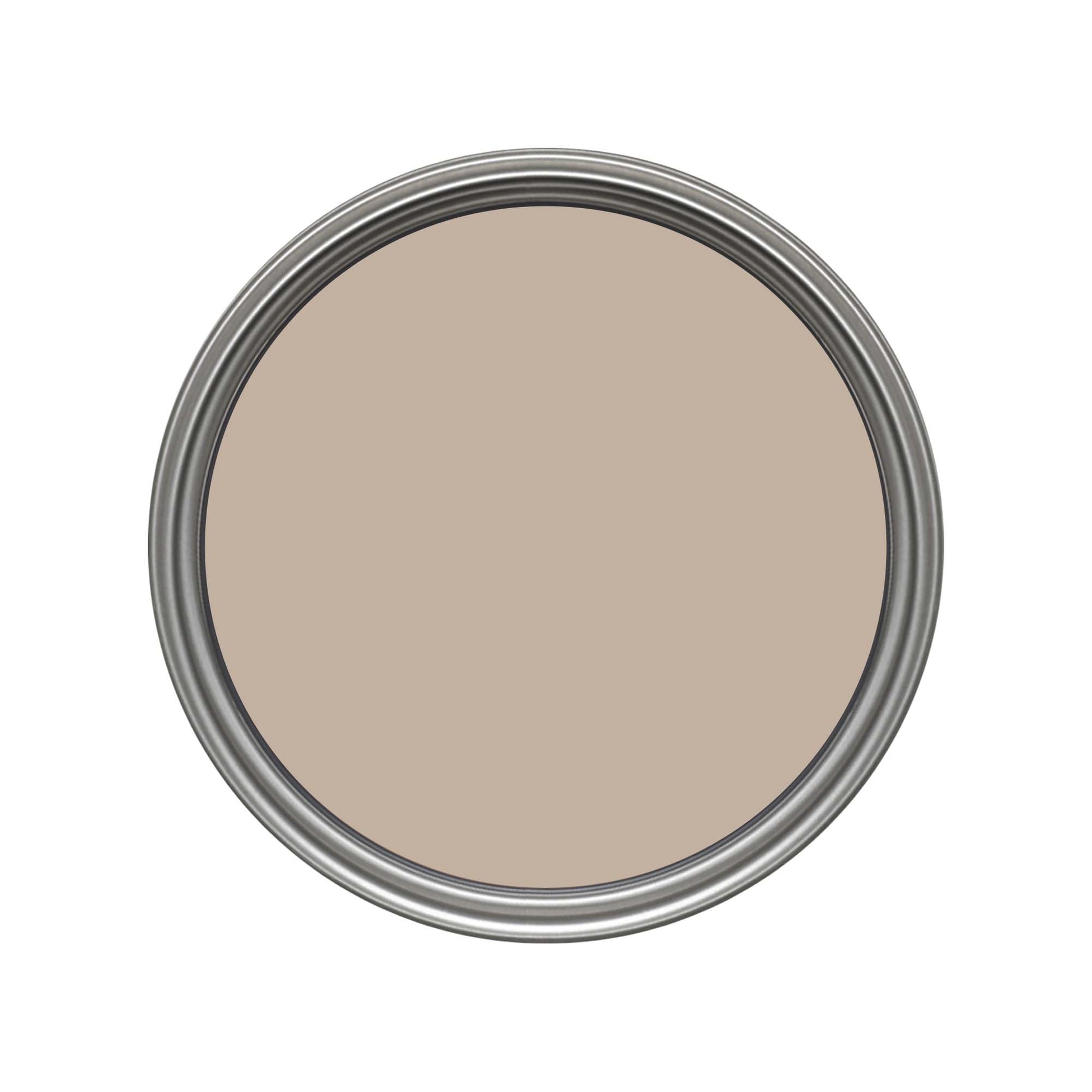 Crown Crafted Suede Textured Finish Paint - Taupe - 2.5 Litre