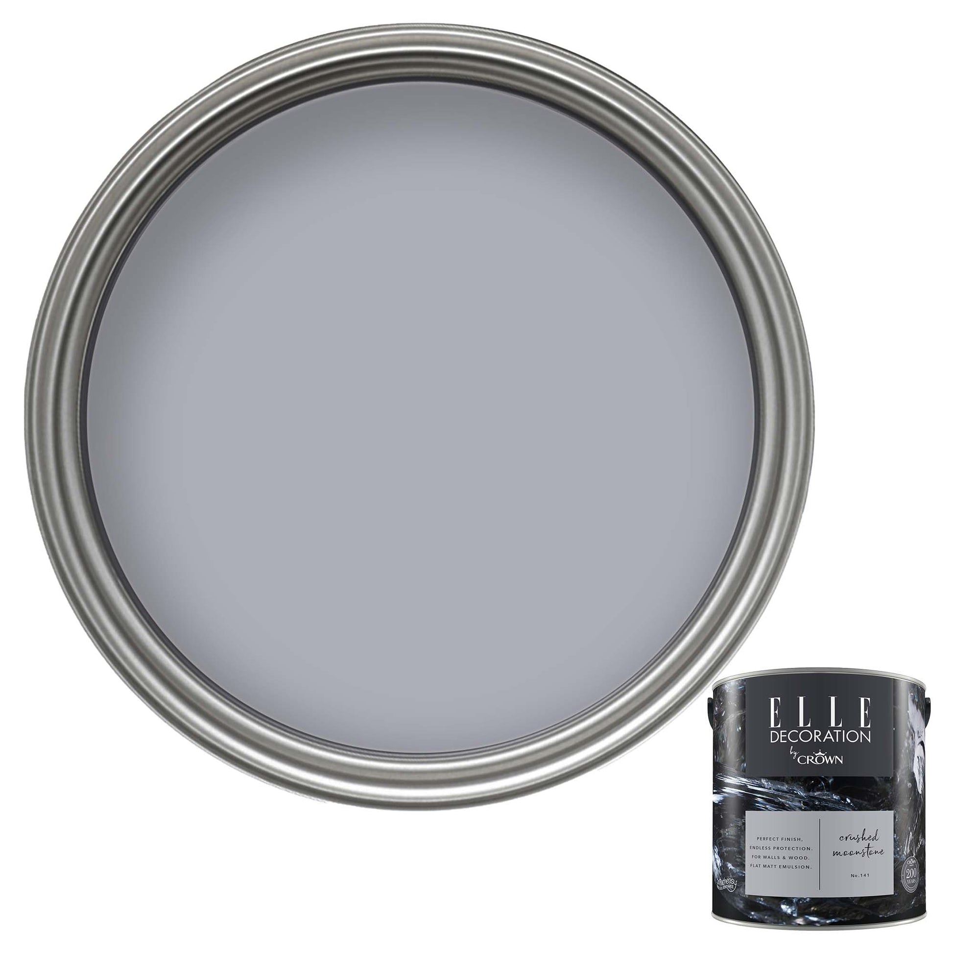 Crown Retail Elle Decoration Flat Matt - Crushed Moonstone
