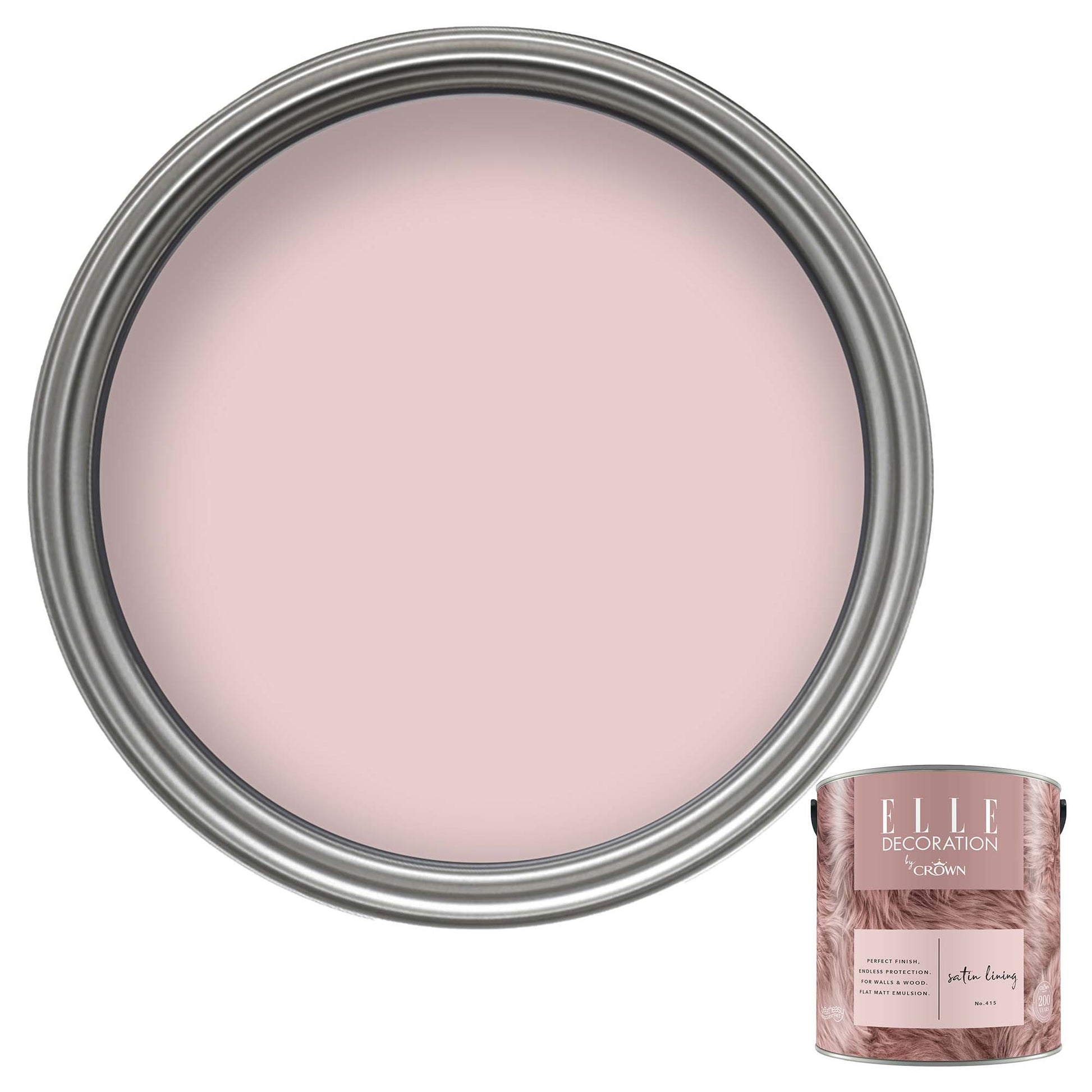 Crown Retail Elle Decoration Flat Matt - Satin Lining