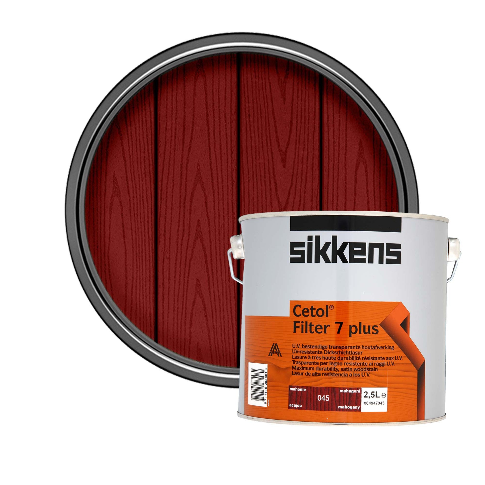 Sikkens Cetol Filter 7 Plus 045 - Mahogany