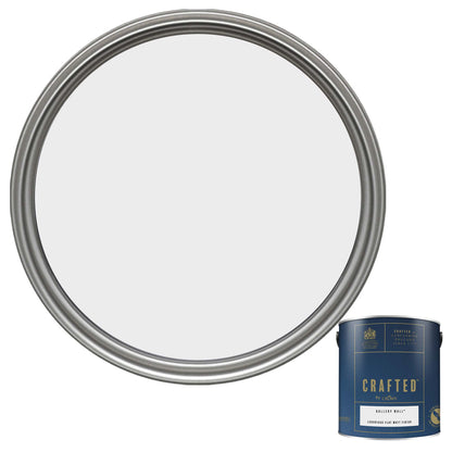 Crown Crafted Luxurious Flat Matt Finish Paint - Gallery Wall - 2.5 Litre