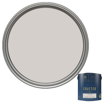 Crown Crafted Luxurious Flat Matt Finish Paint - Clay Like - 2.5 Litre